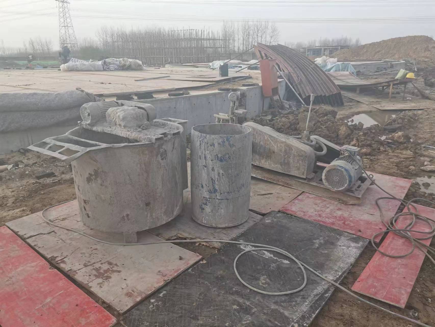 石峰设备基础注浆